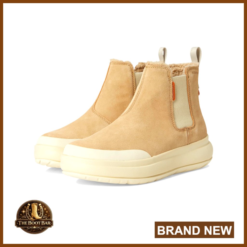Waterproof Snow Boots Pull On Style Faux Fur Lined Insulated Outdoor Winter